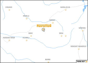 map of Muvunda