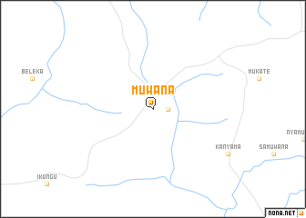 map of Muwana