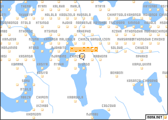 map of Muwanga