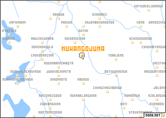 map of Muwango Juma