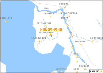 map of Muwashshá