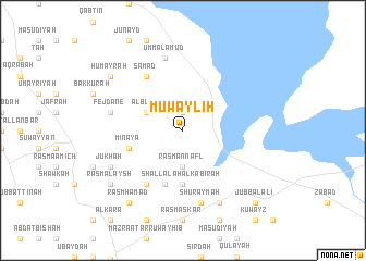 map of Muwayliḩ