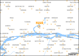 map of Muwa