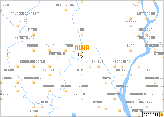 map of Muwa