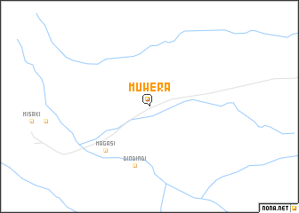 map of Muwera