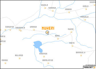 map of Muweri