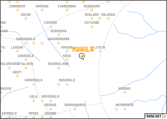 map of Muwila