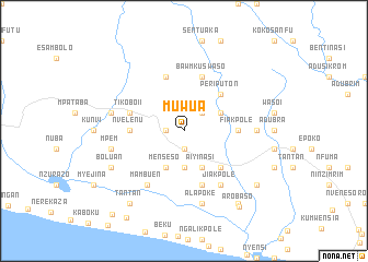 map of Muwua