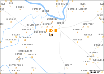 map of Muxia