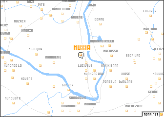 map of Muxia