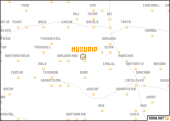 map of Muxupip