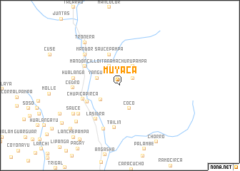 map of Muyaca