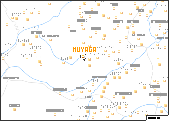 map of Muyaga