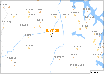 map of Muyaga