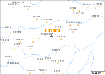 map of Muyaga