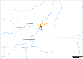map of Muyaka