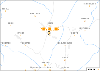 map of Muyaluka