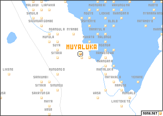 map of Muyaluka