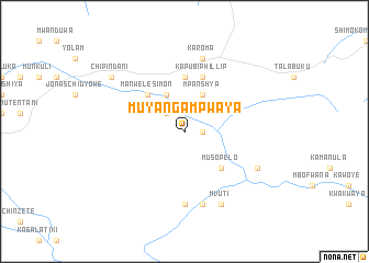 map of Muyanga Mpwaya