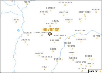 map of Muyange