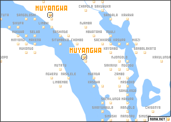 map of Muyangwa