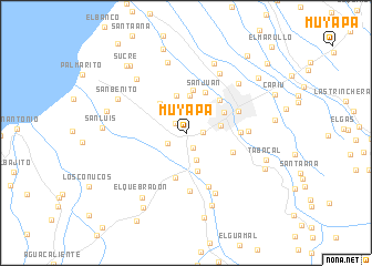 map of Muyapá