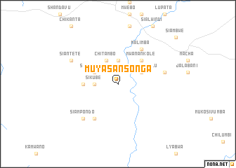 map of Muyasansonga