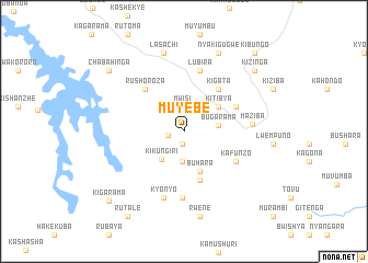 map of Muyebe