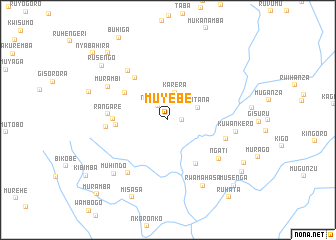 map of Muyebe