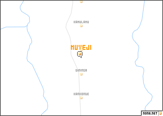 map of Muyeji