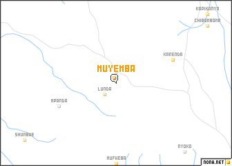 map of Muyemba