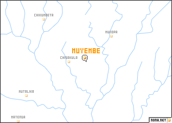 map of Muyembe