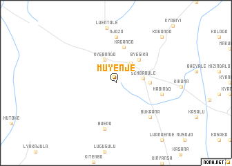 map of Muyenje