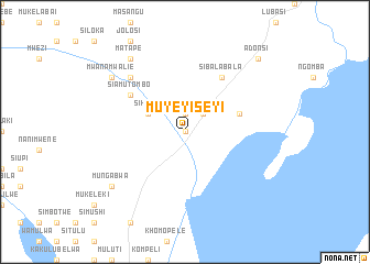 map of Muyeyiseyi