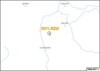 map of Muylaqui