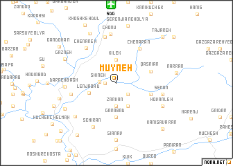 map of Mūyneh