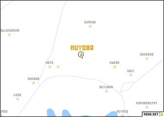 map of Muyoba