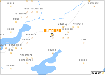 map of Muyombo