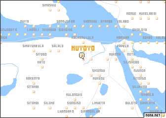 map of Muyoyo