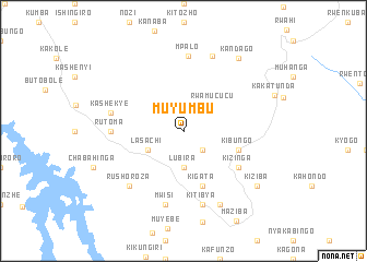 map of Muyumbu