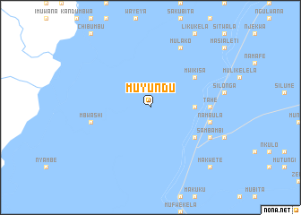 map of Muyundu