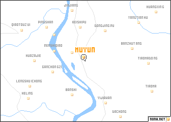 map of Muyun