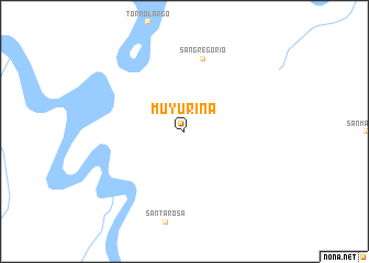 map of Muyurina