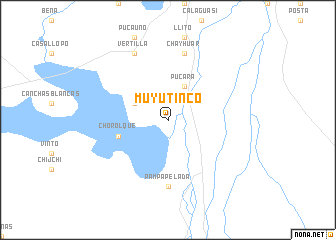 map of Muyu Tinco