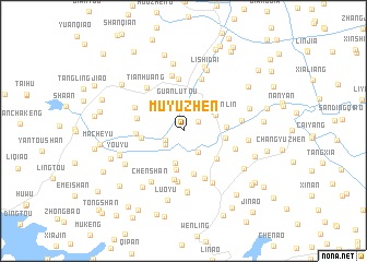 map of Muyuzhen