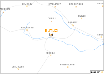 map of Muyuzi