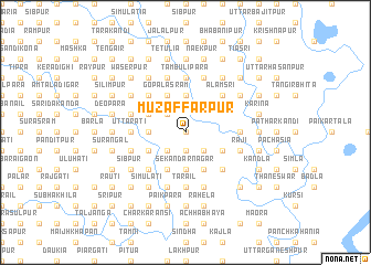 map of Muzāffarpur