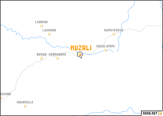 map of Muzali