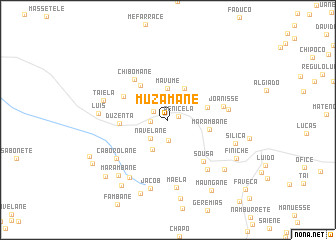 map of Muzamane