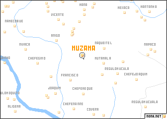 map of Muzama